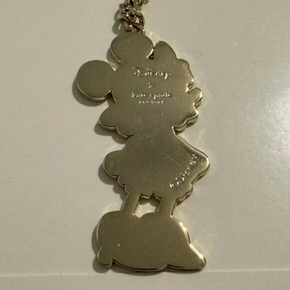Disney Kate Spade Minnie Mouse Keychain Charm - Picture 3 of 5
